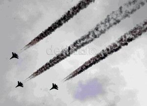 Menikmati Manuver Pesawat Sukhoi dalam Operasi Pengamanan Teror