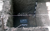 Hingga kini, penggalian belum menemukan titik peninggalan tersebut. Suparno/detikFoto.