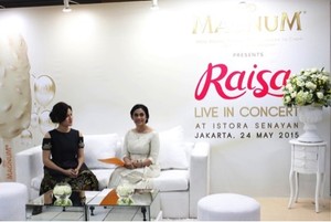 Konser Raisa Jadi Momen Perdana Kehadiran Magnum White Almond