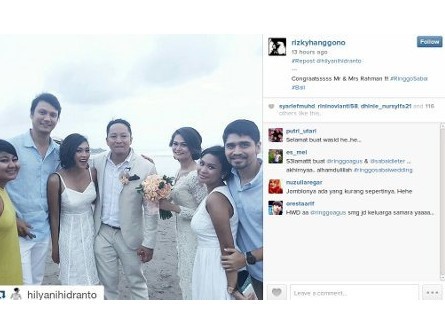 Nikahi Sabai Morschek, Ringgo Kok Tak Undang Revalina?