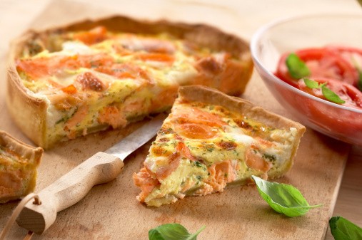 Quiche yang Lembut Creamy untuk Santap Malam Ringan