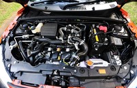 Mesin 660 cc tiga silinder DOHC VVT-i plus Intercooler Turbo Charger cukup gahar untuk mesin seukuran itu. Semburan tenaga sebesar 64 hp pada putaran mesin 6.400 rpm, sudah terasa mencuat saat putaran mesin di 3.000 rpm, dan torsi 92 Nm pada 3.200 rpm. Istimewa/dok Daihatsu.