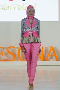 Dian Pelangi Pesona Ramadhan Fashion Delight at Senayan City. Jakarta. [Foto: Mohammad Abduh/Wolipop]