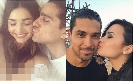 Miranda Kerr Dikecup Pria Ganteng, Demi Lovato dan Kekasih Pamer Kemesraan