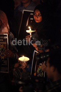Aksi ini diikuti sekitar 80 orang.