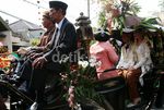 Resepsi Awal Selesai, Gibran-Selvi Naik Kereta Kuda