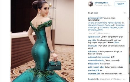Fotonya Banyak Menuai Komentar Miring, Syahrini: Buat Lucu-lucuan Saja
