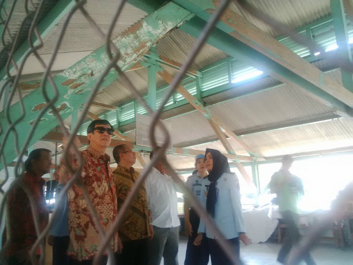 Kunker ke Lapas Wanita Semarang, Menkumham Prihatin Ada Bangunan yang Rapuh