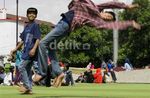 Asyiknya Bermain di Taman Alun-alun Bandung
