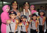 Dalam kesempatan ini, Tito mengajak jajarannya untuk berubah lebih baik. Lamhot Aritonang/detikFoto