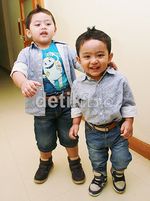 Anak Nassar dan Muzdhalifah, Kecil-kecil Gaya Banget!