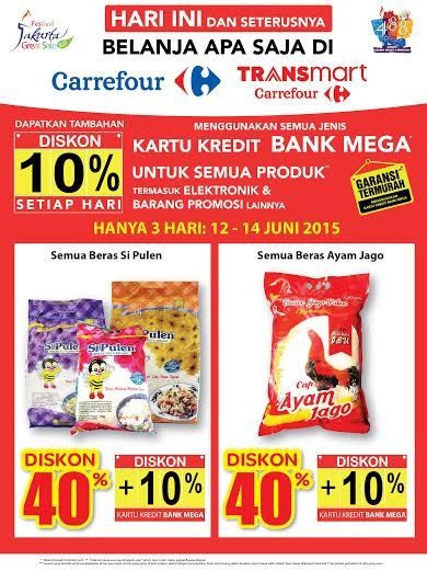 Carrefour Banting Harga Beras 40%