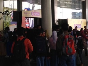 Ratusan Pelajar Antre Ikut Workshop Musik, Komik dan Video