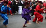 Pesilat Unjuk Kebolehan di Bundaran HI