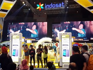 Serunya Bintang Comic 8: Casino Kings di International Cellular Show