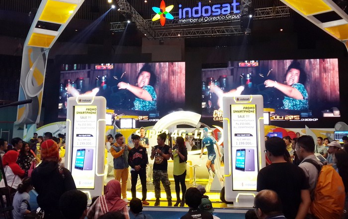 Serunya Bintang Comic 8: Casino Kings di International Cellular Show