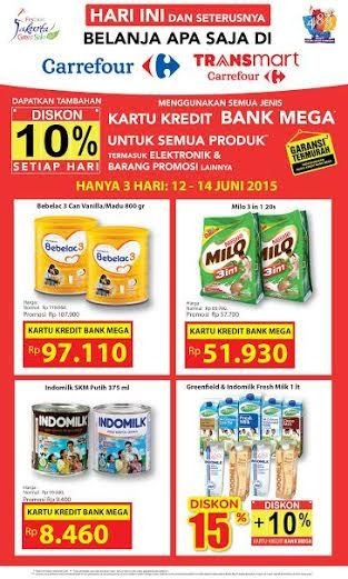 Ayo Serbu! Carrefour Banting Harga Susu