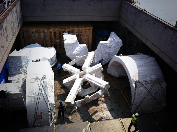 Bor Raksasa MRT Kedua yang akan Melubangi Jl Sudirman Tiba di Priok