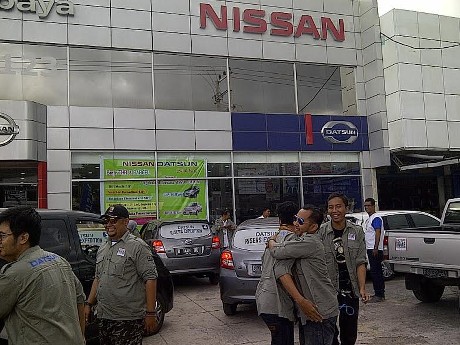 Perjalanan Datsun Risers Finish di Lombok