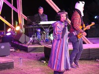 Tampil untuk pertama kalinya di Jazz Gunung, Andien didaulat menjadi penutup.