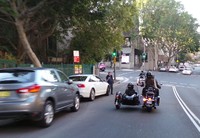 Keliling Sydney dengan Harley adalah salah satu kegiatan seru yang beda saat liburan ke sana. Selain itu, kegiatan ini juga bisa menguji adrenalin karena mereka bisa saja diajak mengebut (Shafa/detikTravel)