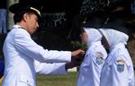 Jokowi Lantik 1.974 Pamong Praja Muda IPDN