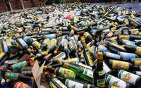 Miras berbagai merk tersebut hasil tangkapan Mei-Juni 2015. Lamhot Aritonang/detikFoto.