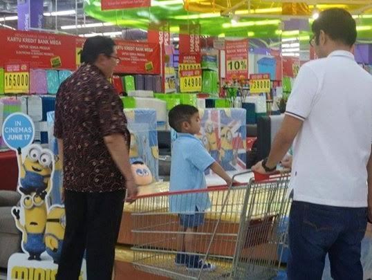 Tempat Tidur Minions Diskon Hingga 40% di Carrefour