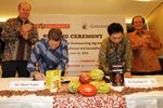 Garuda Food dan Barry Callebaut Jalin Kerjasama