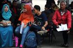 Warga Antre Daftar Mudik Gratis di Kemenhub