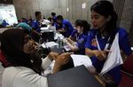 Warga Antre Daftar Mudik Gratis di Kemenhub