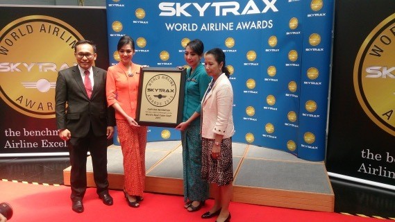 2 Tahun Beruntun, Garuda Raih World Best Cabin Crew dari Skytrax