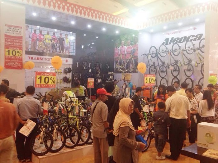 Carrefour Banting Harga Sepeda di Jakarta Fair Kemayoran