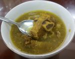 Uenak Tenan! Nasi Pecel Empal Plus Tempe Mendoan Cocol Sambal Kecap