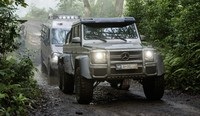 Penonton film dapat melihat ketangguhan G 63 AMG 6x6. Pool/dok Mercedes-Benz.