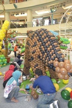 Indonesia Balloon Art Festival 2015 Hadir di Mall