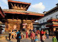 Bersama Patan dan Bhaktapur Durbar Square yang juga terletak di Kathmandu Valley, Kathmandu Durbar Square menyandang Situs Warisan Dunia UNESCO (Sastri/detikTravel)