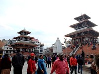 Kawasan ini masih ditinggali raja dari abad ke-12 sampai abad ke-19. Istana dan bangunan berarsitektur Newari tersebar di setiap sudut (Sastri/detikTravel)