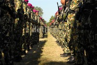 Upacara serah terima jabatan Komandan Komando Latih Korps Marinir (Dankolatmar) diikuti 700 personel.