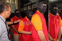 Subdit Cyber Crime Ditreskrimsus ‎Polda Metro Jaya membongkar prostitusi online. Lamhot Aritonang/detikFoto.