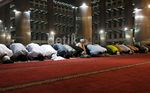 Salat Tarawih Perdana di Masjid Istiqlal