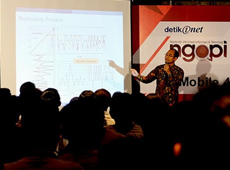 Khoirul Anwar saat di acara Ngopi detikINET Khoirul Anwar saat di acara Ngopi detikINET