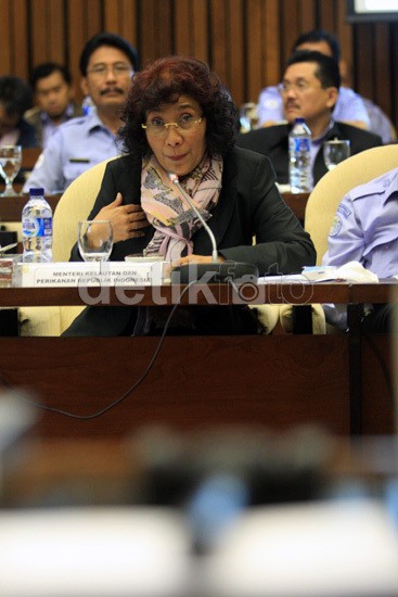 Menteri Susi Curhat Soal Kena Gugatan Rp 1 Triliun