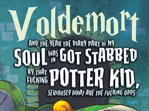 Cerita Harry Potter dari Sudut Pandang Voldemort? Ini Versi Komiknya