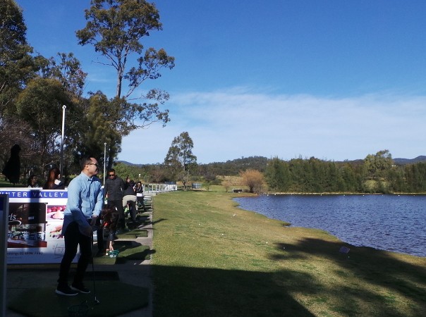 Mencoba Golf Air di Hunter Valley, Seru!