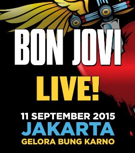 Konser Bon Jovi di Jakarta Targetkan 40 Ribu Penonton
