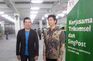 Trikomsel-SingPost Patungan e-Commerce USD 2 Juta