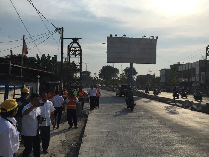 Jalur Mudik Sepanjang Jalan Pasar Cikarang Sudah Mulus