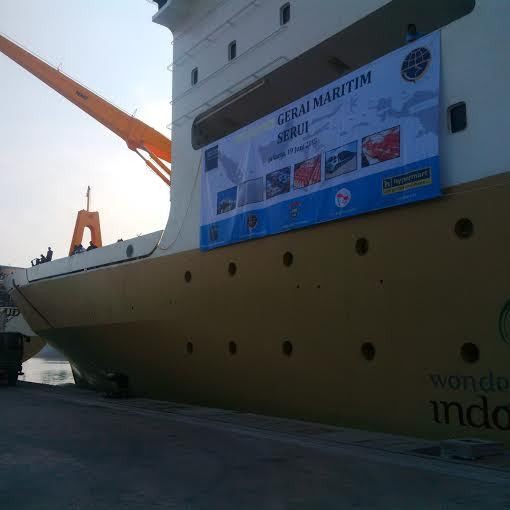 Pelni Angkut Sembako dari Jakarta-Papua dengan Kapal Penumpang