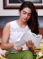 Ngintip Nabila Syakieb yang Sangat Cantik Nggak Bikin Batal Puasa Kok